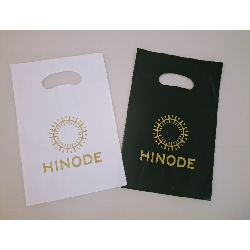 Sacolas com logo Hinode