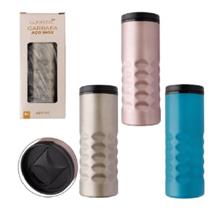 Garrafa Squeeze Aço Inox Agua Fitness Academia Escola Viagem em Oferta na Shopee