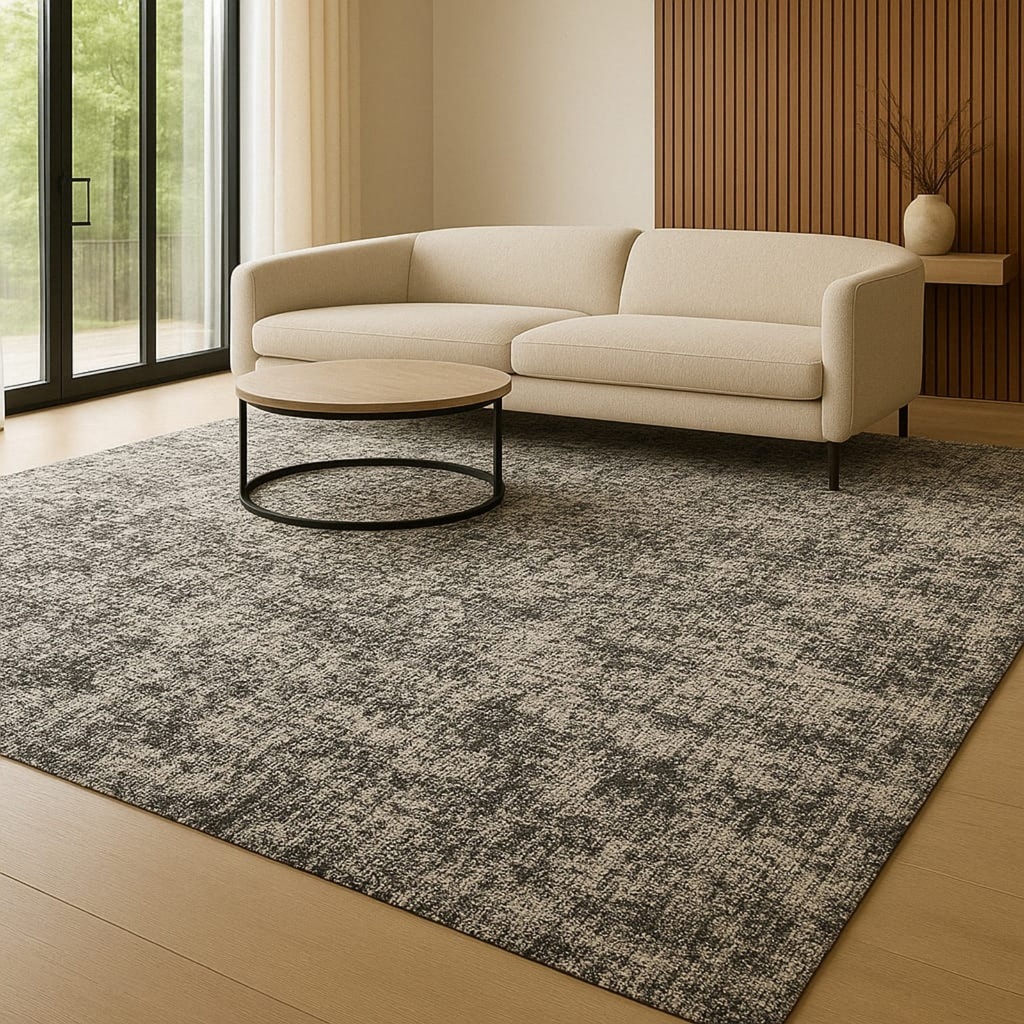 Tapete Jacquard 3,00 m x 2,00 m Antiderrapante Geométrico Sala Escritório Quarto