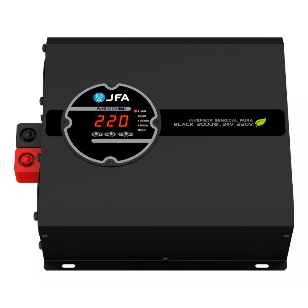 Inversor Jfa 2000w 24v 220v Off-grid Senoidal Pura Pico 4000w em Oferta na Shopee