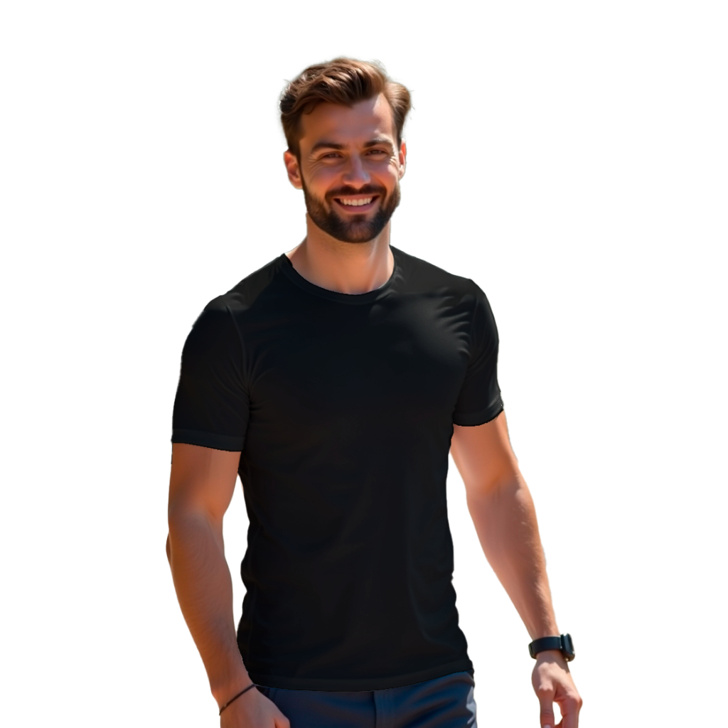 Camiseta Curta Masculina Uv 50+ DryFit Térmica Segunda Pele Treino Fitness Camisa Unissex