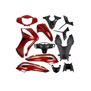 Kit Das Carenagens Completa Shineray Jet 50  2012 A 2019 em Oferta na Shopee