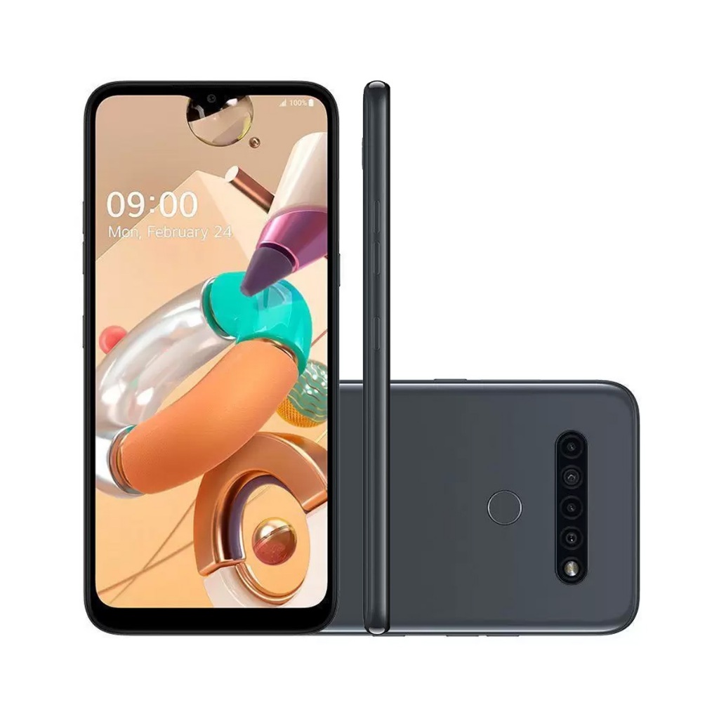 LG K41S 4G 32GB 3GB Ram 6.55'' Câmera Quádrupla 13Mp Outlet