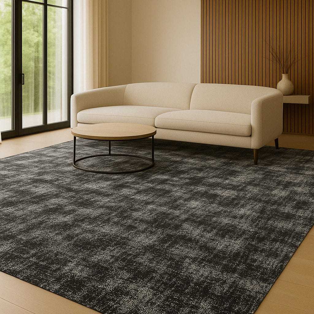 Tapete Jacquard 3,00m x 2,00m Antiderrapante Design Geométrico Ideal Para Sala, Escritório e Quarto em Oferta na Shopee