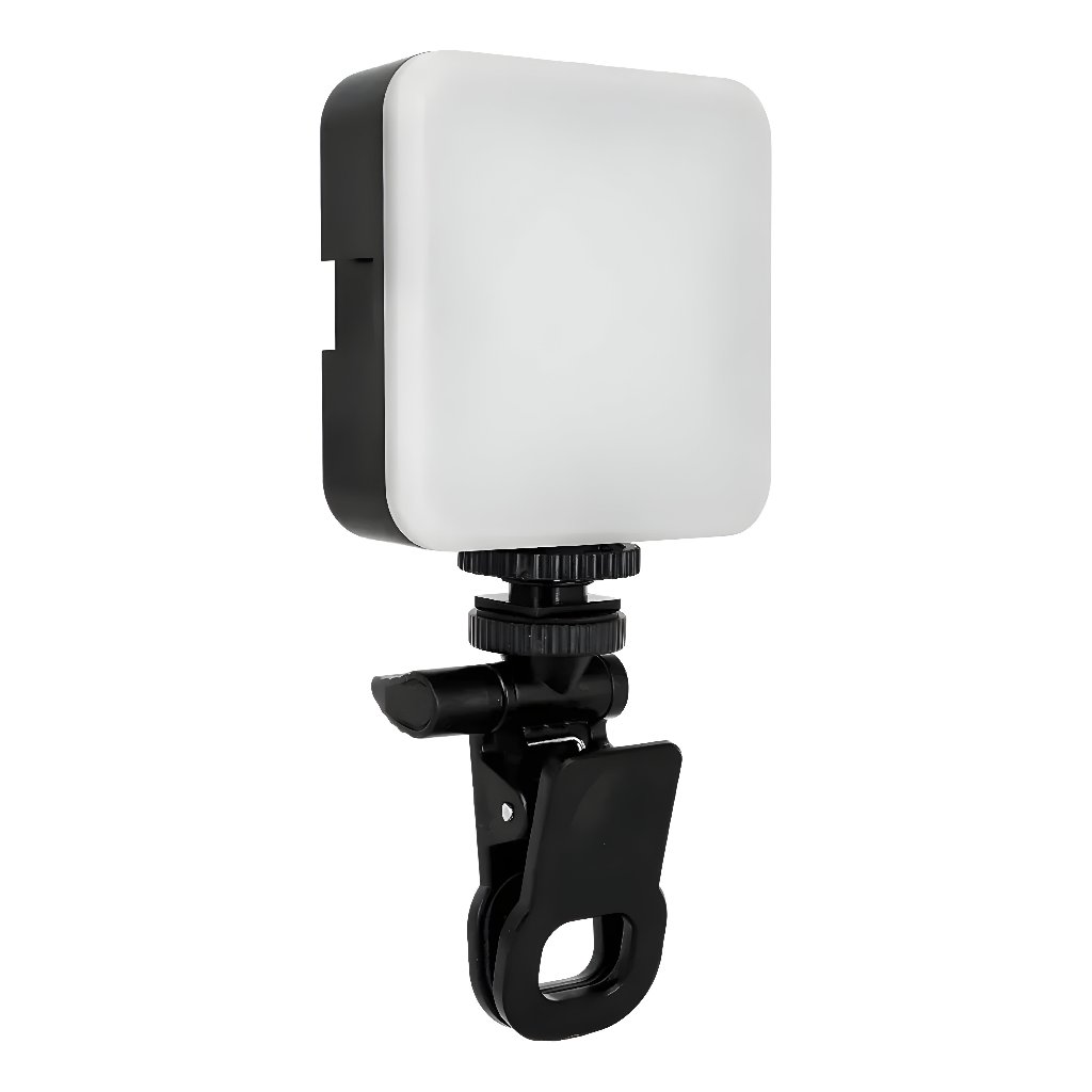 Luz De Led Clip-on Para Gravar Vídeo Com Câmeras Celulares