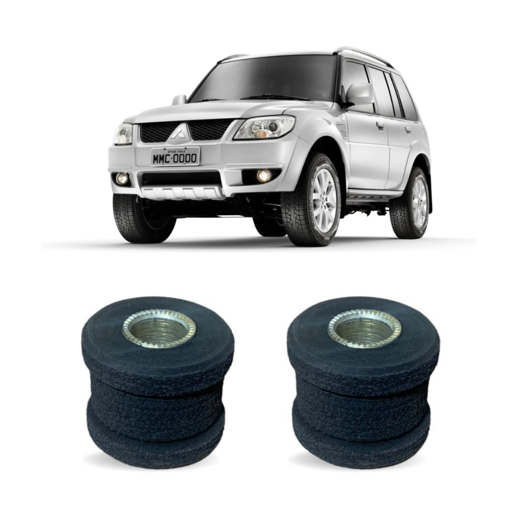 BUCHA AMORTECEDOR TRASEIRO SUPERIOR PAJERO TR4 2002/2014