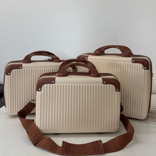 Frasqueira\Maleta de maquiagem à prova d'água para viagem, organizador de viagem, joia prática para codigo:260 em Oferta na Shopee