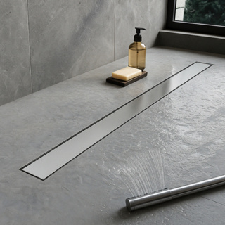 Ralo Linear Oculto Invisível 5cm com Grelha em Inox e Caixa Coletora Sifonada 50cm 70cm 80cm 90cm em Oferta na Shopee