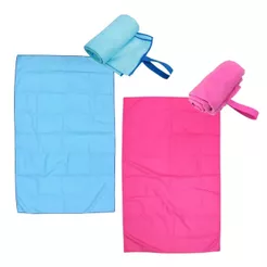 Toalha Secagem Rápida Microfibra 80x130cm Piscina Mar Natação Esporte Academia Camping Viagem