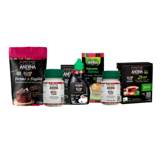 Adoçantes stevia color andina 10g 20g 40g liquido sachê e culinario - LOJA OFICIAL COLOR ANDINA em Oferta na Shopee