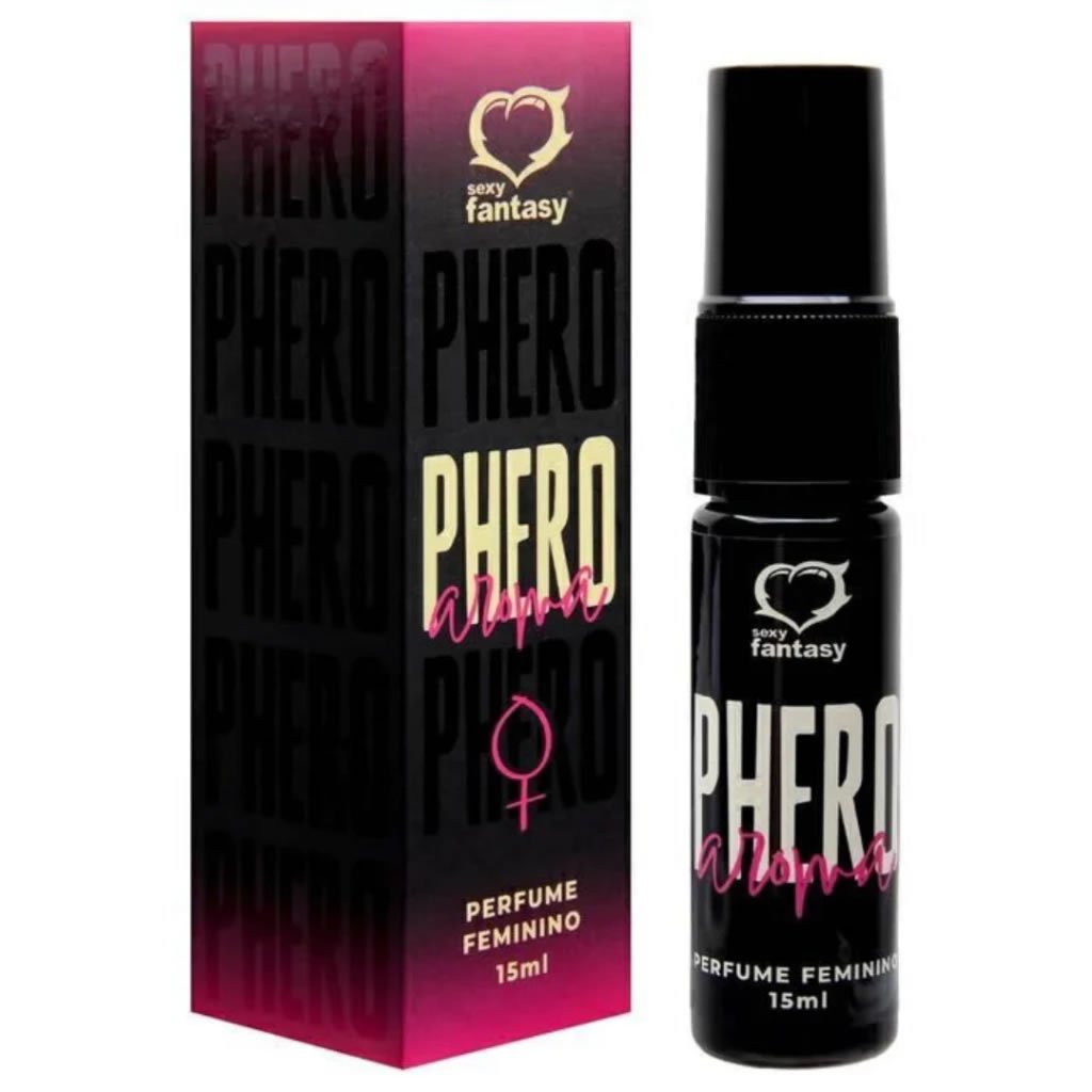 Perfume Afrodisíaco a Base De Feromônio Phero Feminino 15ml SEX SHOP Produtos