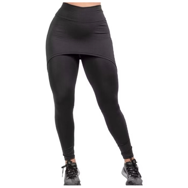 Calça Legging Saia justa  Feminina Cintura Alta Academia Fitness Suplex Tapa Bumbum