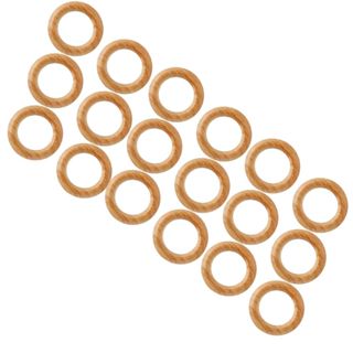 Kit de Porta Guardanapo Argola de Madeira Premium Excelente Acabamento em Oferta na Shopee