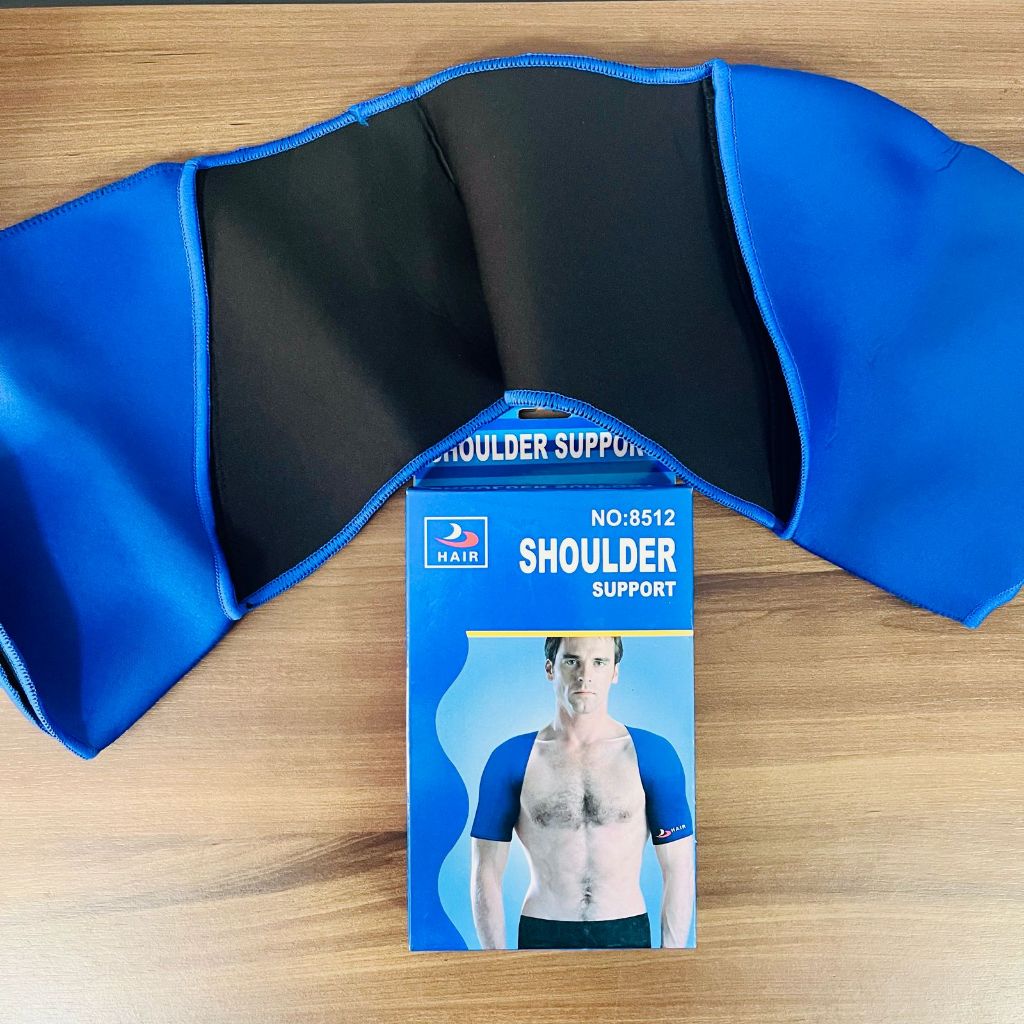 Suporte Protetor Duplo Para Ombro, Dupla Face, Treino, Fitness, Academia