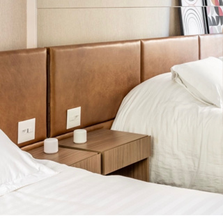 Cabeceira em módulo corino, 1 módulo 60x30cm, resistente a água, lançamento 2025, modulada estofada em Oferta na Shopee