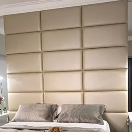 Cabeceira em modulo corino facto, 1 módulo 60x30cm, resistente a água, lançamento, modulada estofada