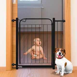 Portão Portãozinho Segurança Proteção Grade C/ Extensor Bebê Cachorro Pet 80cm X 70cm A 80...