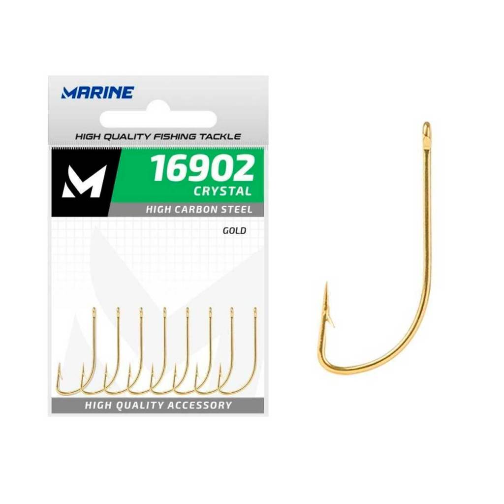 Anzol Marine Sports 16902 Crystal Gold Anzol Haste Longa