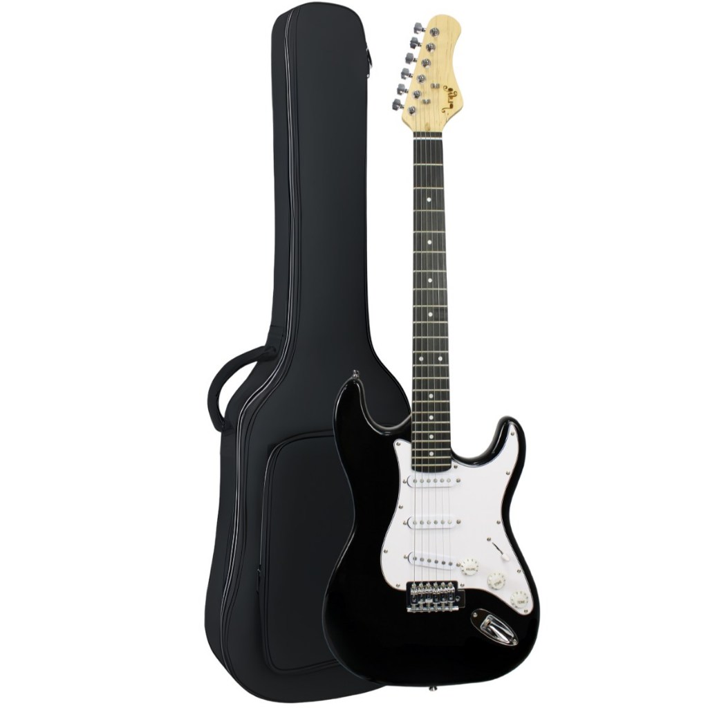 Guitarra Stratocaster Iniciante Estudante Bravo Beg100 Série Coldguitar + Capa Acolchoada