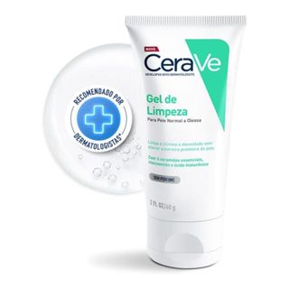 Gel De Limpeza Facial CeraVe Pele Normal e Oleosa Sem Perfume 150g em Oferta na Shopee