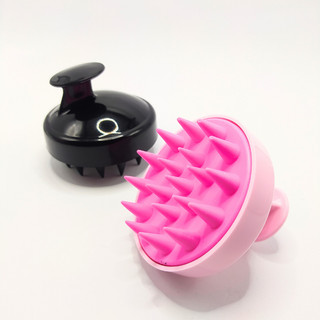 Massageador Capilar de Luxo com Cerdas de Silicone – Estimula o Couro Cabeludo e Relaxa