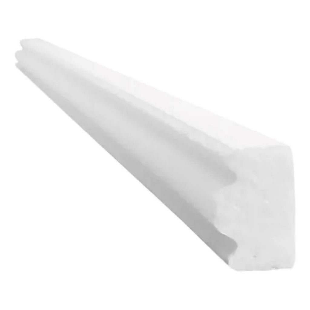 Moldura Roda Meio Friso Porta Faixa Kit 52 Mt Parede Roda Pé - Friso BB 3cm