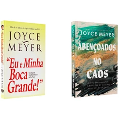 Kit Abençoados no Caos + Eu e Minha Boca Grande Joyce Meyer