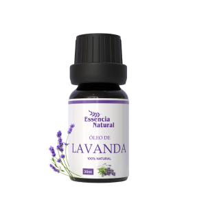 Óleo Vegetal de Lavanda 30 ml Puro e Natural - Kits com 1, 2 e 3 Unidades ESSENCIA NATURAL