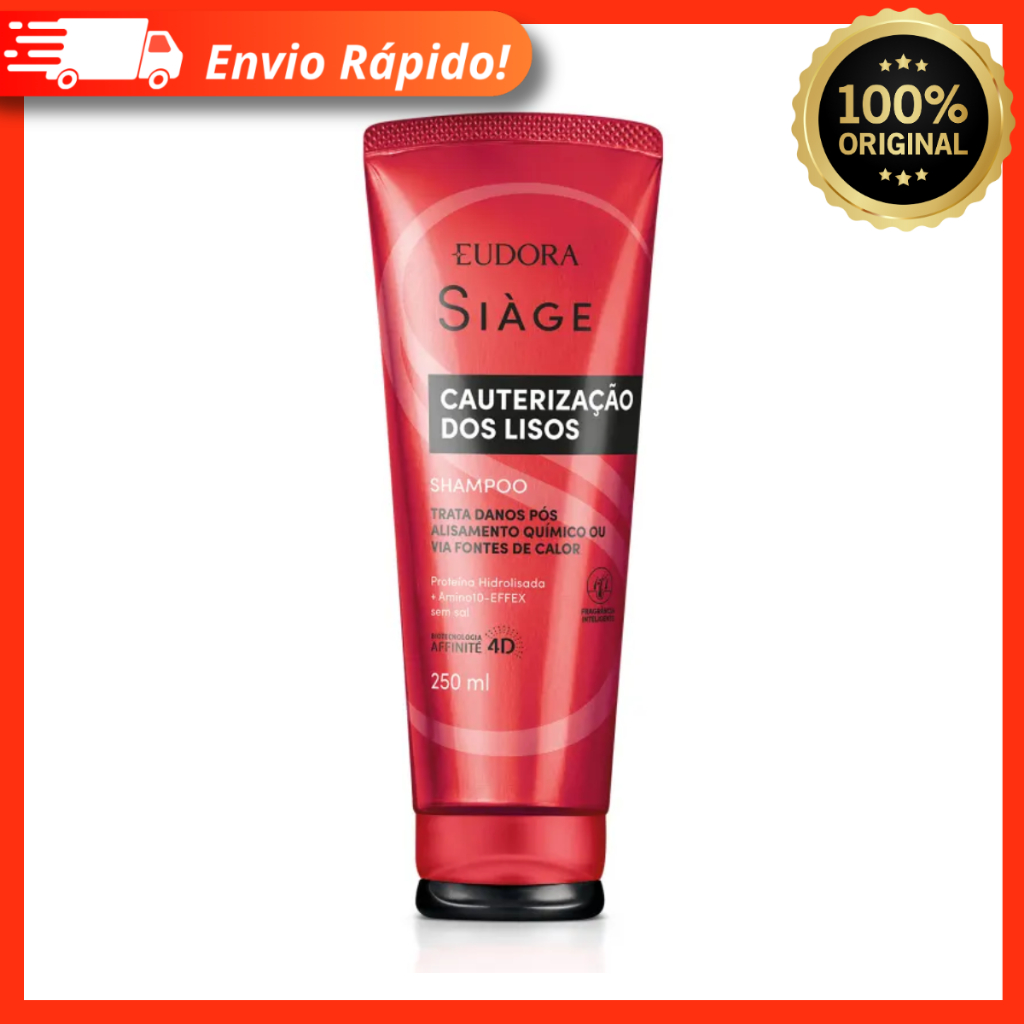 Shampoo Cauterização dos Lisos Siàge - Eudora