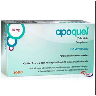 Apoquel 16mg com 20 comprimidos em Oferta na Shopee