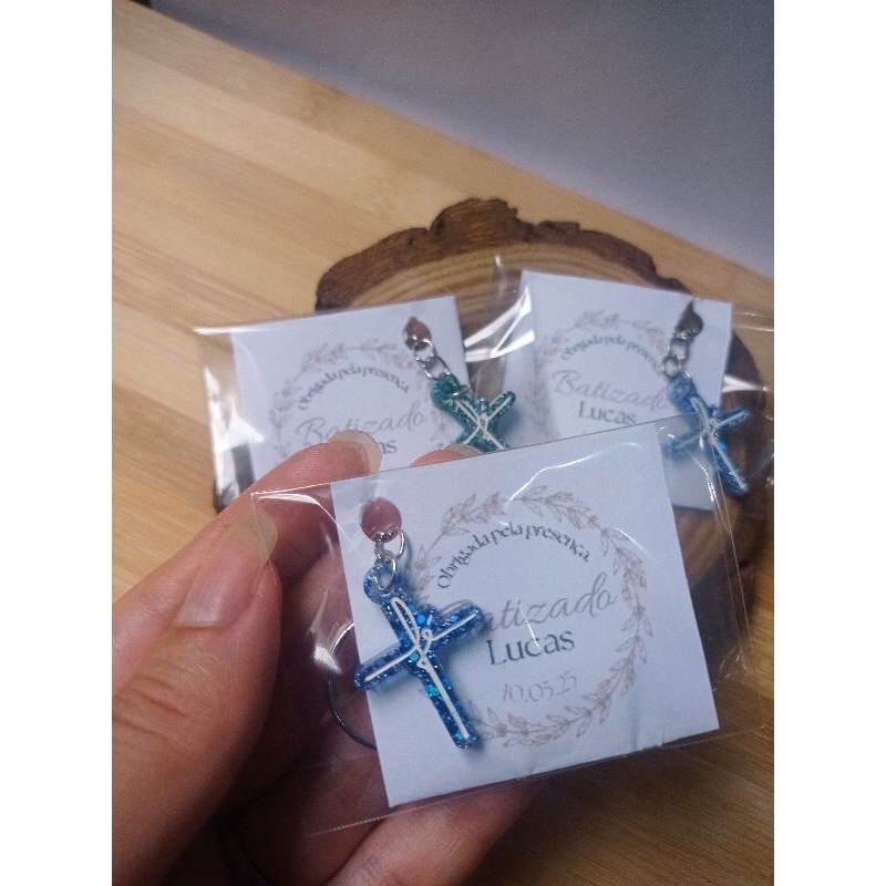 Chaveiro Batizado Fé Lembrancinha Personalizada
