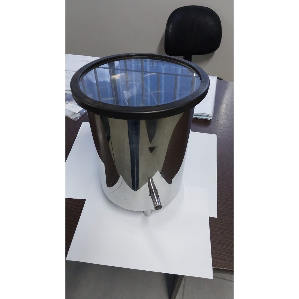 aerador de 5 litros usado em ordenhadeira canalizada e semi-canalizada cabe em todas as marcas e modelos