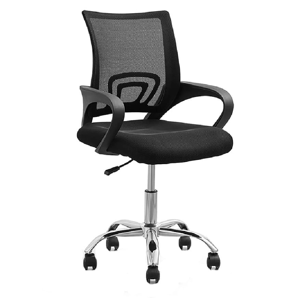 KIT 2 CADEIRAS GIRATÓRIA DE ESCRITÓRIO ERGONOMICA SANTIAGO TELA MESH EXECUTIVA PARA LEITUR...