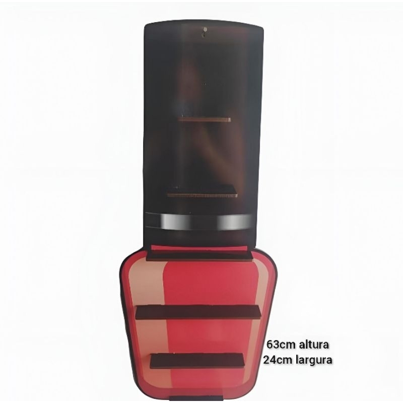 Prateleira porta Esmalte Nicho organizador de parede manicure