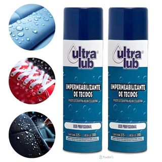 2 unidades Impermeabilizante De Tecidos 325ml Ultra Lub