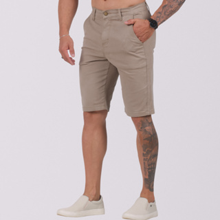 BERMUDA MASCULINA Casual Sarja Social Brim Sport Fino LYCRA Bolso Embutido em Oferta na Shopee