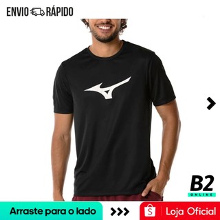 Camiseta Mizuno Run Spark M Masculina Original Com Nota Fiscal e Garantia em Oferta na Shopee