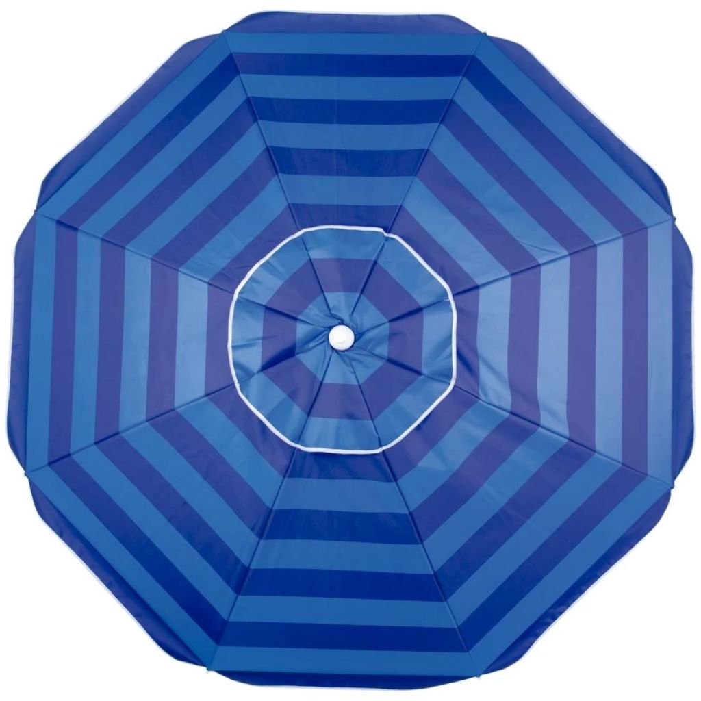 Guarda Sol Gigante Articulado Alumínio 2,40mt + Bolsa Resistente Proteção UV Sol Verão Praia Piscina - Sports & Outdoors