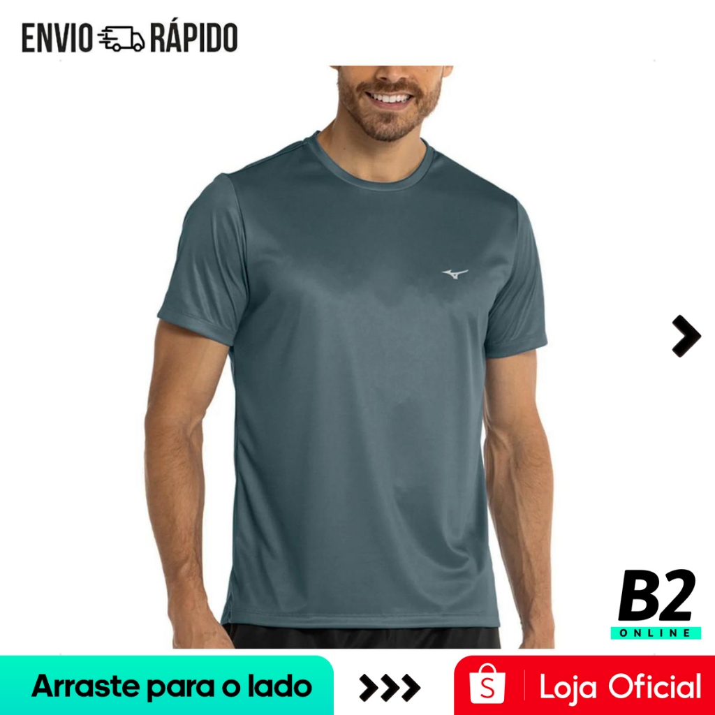 Camiseta Mizuno Energy Masculina Original Com Nota Fiscal e Garantia - Men Clothes