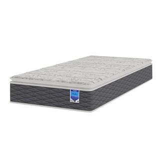 Colchão Solteiro Molas Ensacadas Individualmente 88x188x25 Pillow Top Cinza Bertha Umaflex em Oferta na Shopee