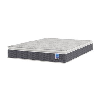 Colchão Casal Molas Ensacadas Individualmente 138x188x25 Pillow Top Cinza Bertha Umaflex em Oferta na Shopee