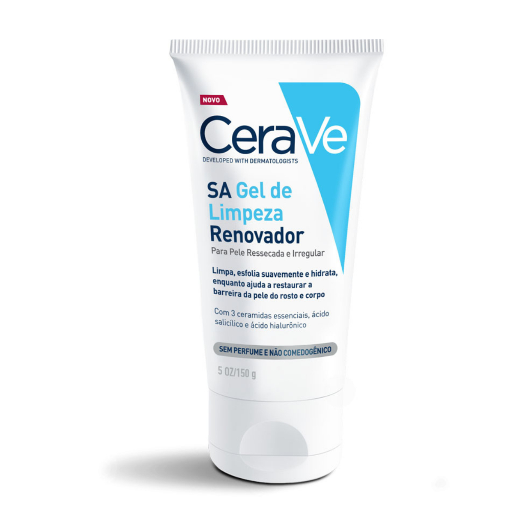 Gel De Limpeza CeraVe SA Renovador Sem Perfume 150g