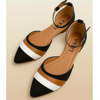 sapatilha feminina bico fino preta salomé sandalia moda rasteira sapato calçado em Oferta na Shopee