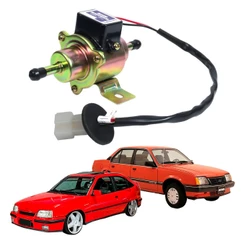 Bomba de Combustível Elétrica Universal Carros Carburados Gasolina Diesel 12V Baixa Pressão