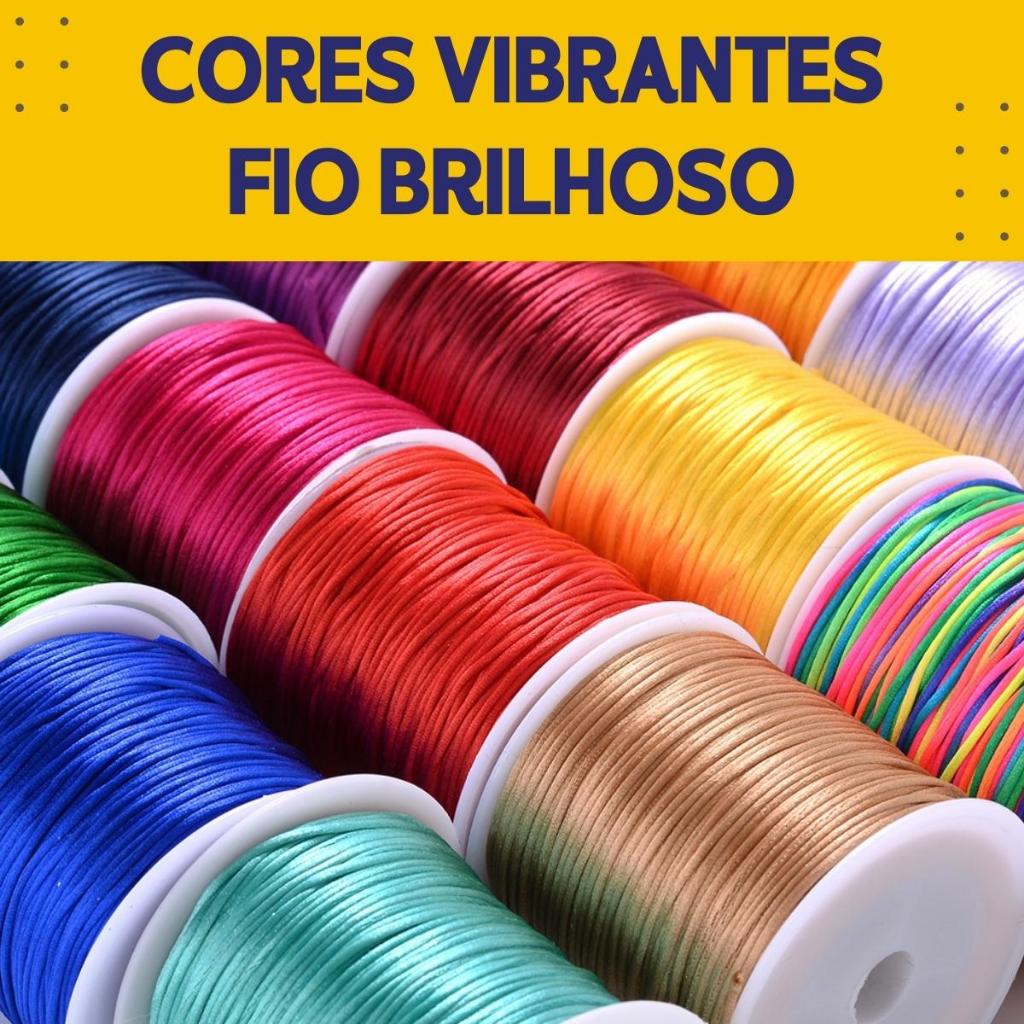 Fio De Seda 3.0 Mm C/25 Metros Resistente Cordão Rabo De Rato De Alta Qualidade - BARUCH