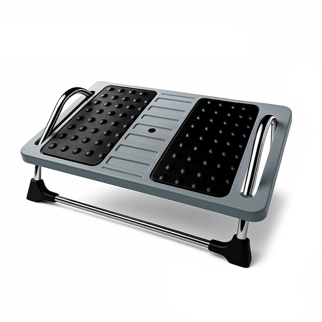 Apoio Suporte para os Pés Ergonômico Inclinável com Massageador NR17 em Oferta na Shopee