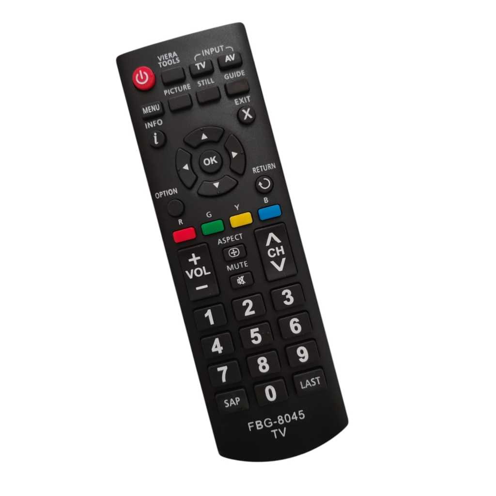 Controle Remoto Compativel TV Panasonic Lcd Led TNQ2B3901 FBG-8045