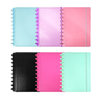 Caderno Tipo  Inteligente Capa Dura - Disco Diário Feminino Neon Planner Tamanhos A5 e B5…