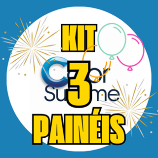 Painel Redondo 50x50 cm Tecido Sublimado Leve 3 e Pague 1 em Oferta na Shopee