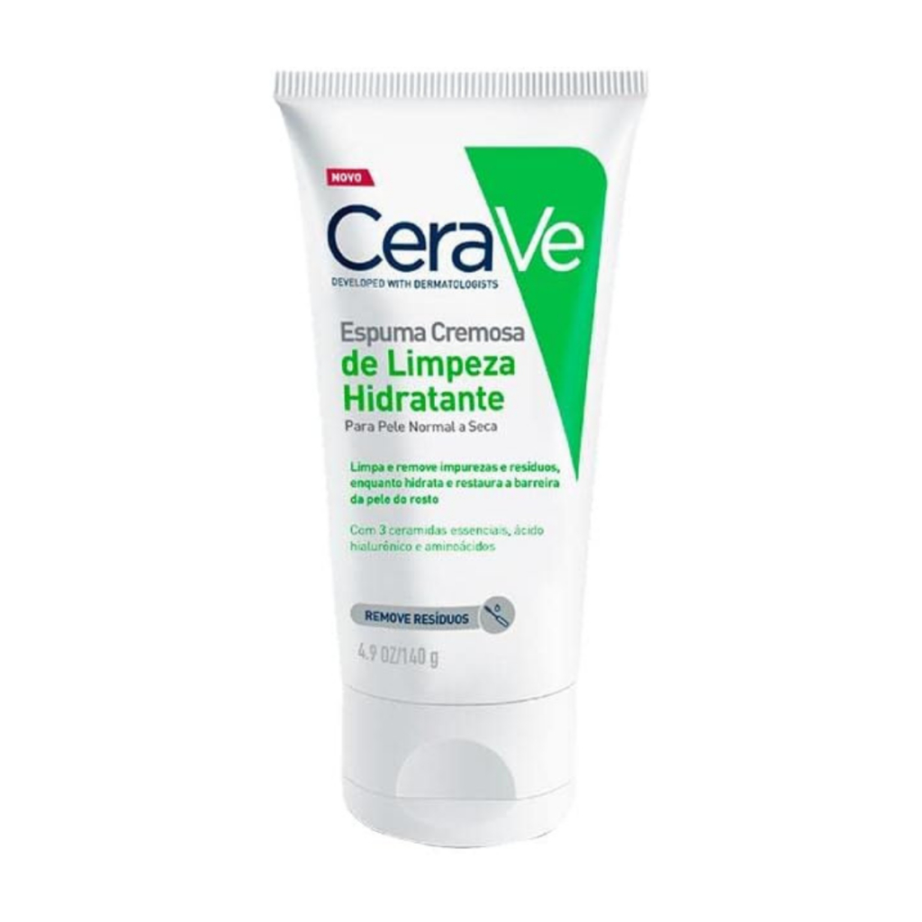 Espuma Cremosa De Limpeza Hidratante CeraVe 140g